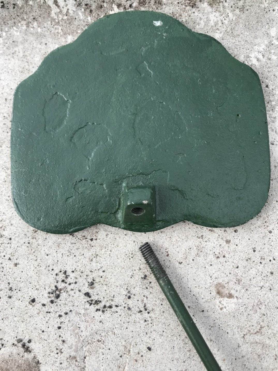 Garden Vegetable Sign PEAS Cast Iron Vegetable Marker
