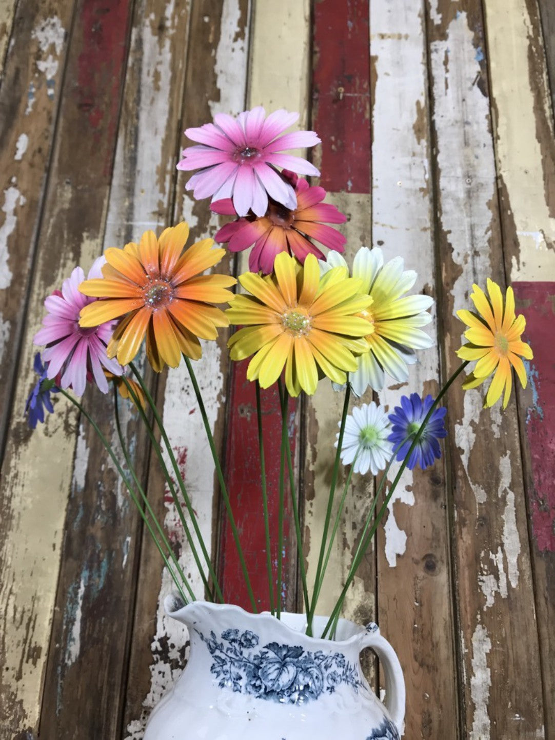 12 Metal Flowers Mixed Box