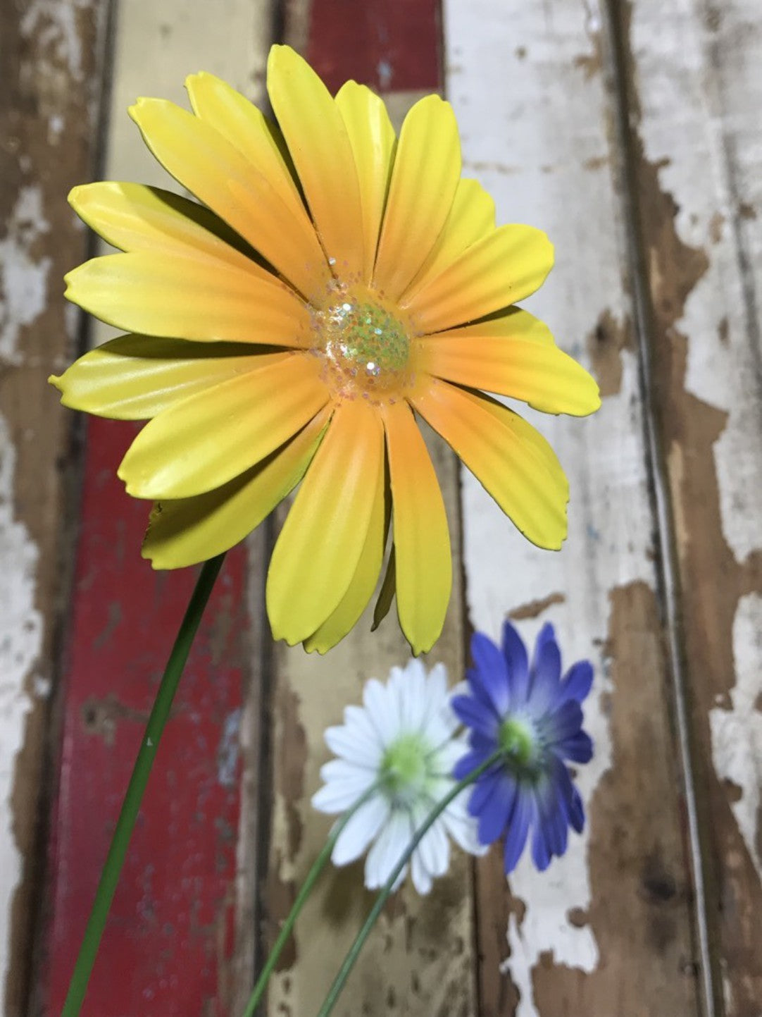 12 Metal Flowers Mixed Box