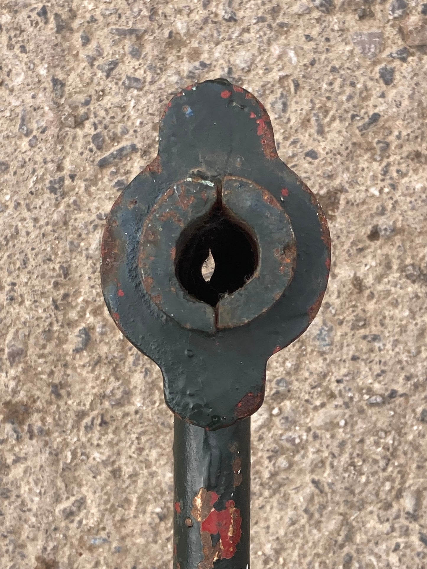 Heavy Cast Iron 76cm Corner Wall Light Lamp Bracket Large 4.2cm Spigot