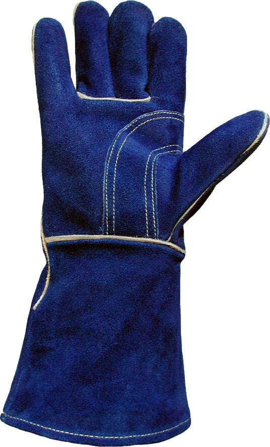 Pair Somerfire Blue Double Palm Heat Resistant Stove Gloves