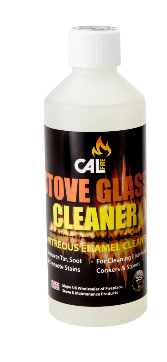 Calfire Industrial Grade Stove Glass Cleaner 500ml Bottle