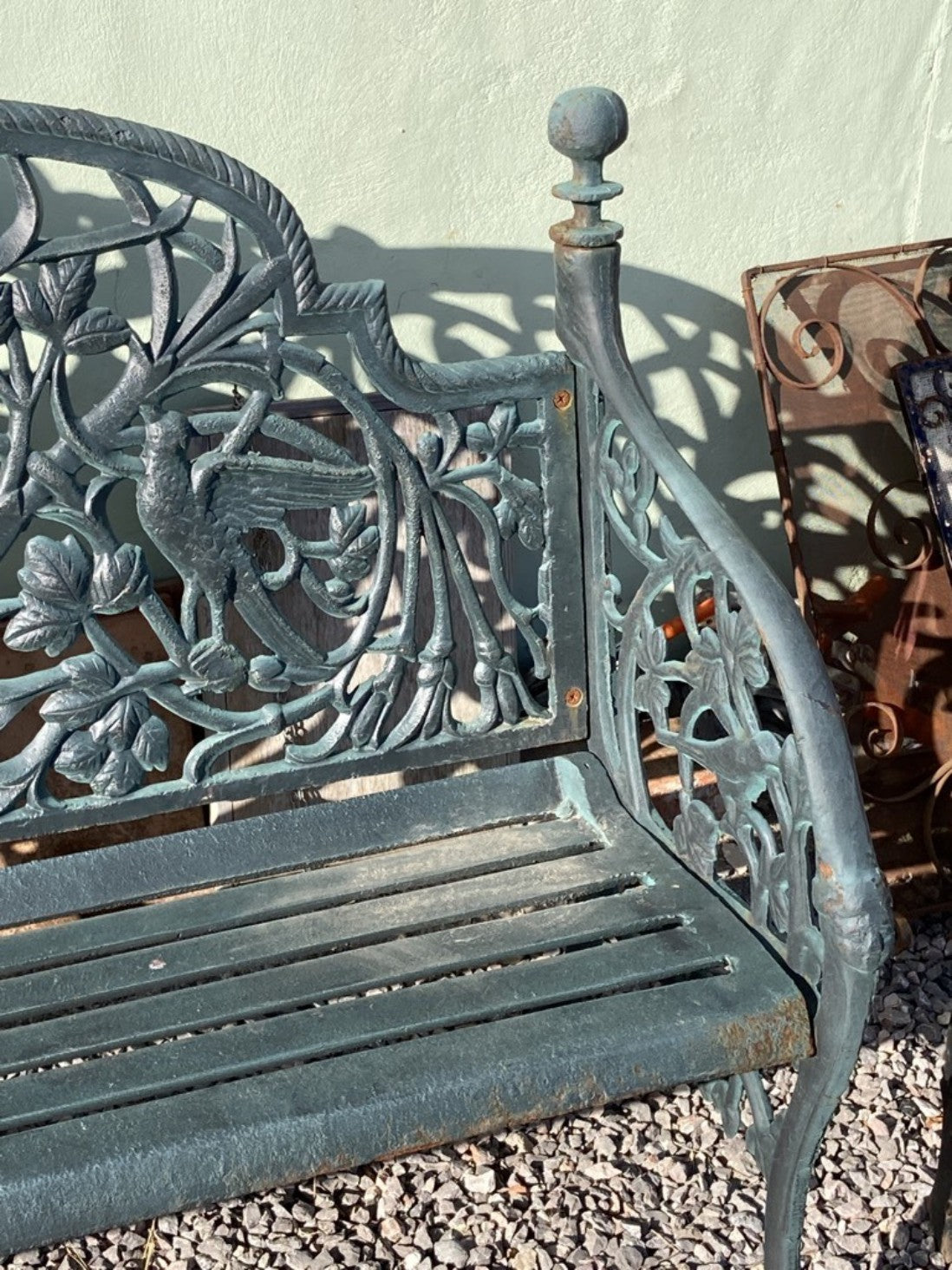 Heavy 6 Fantastic Cast Iron Garden Bench Seat Large 4 Seater