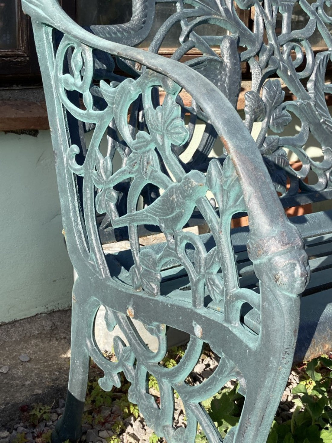 Heavy 6 Fantastic Cast Iron Garden Bench Seat Large 4 Seater