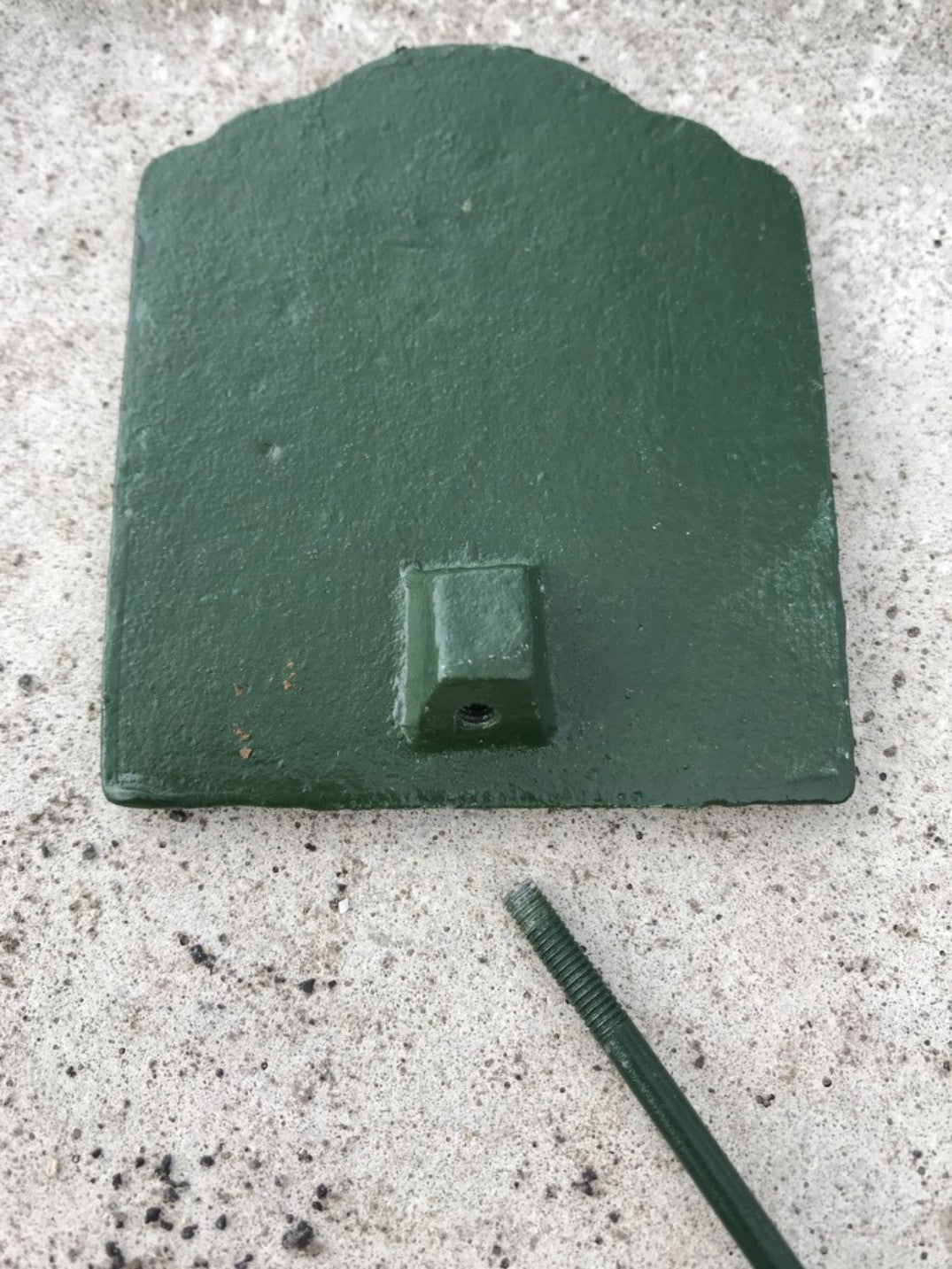 Garden Herb Sign CHIVES Cast Iron Herb Marker