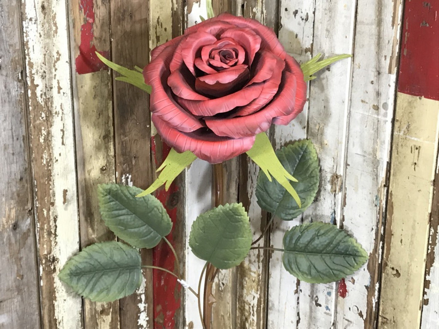 Large Metal Rose Garden Flower Decoration 180x70x50cm