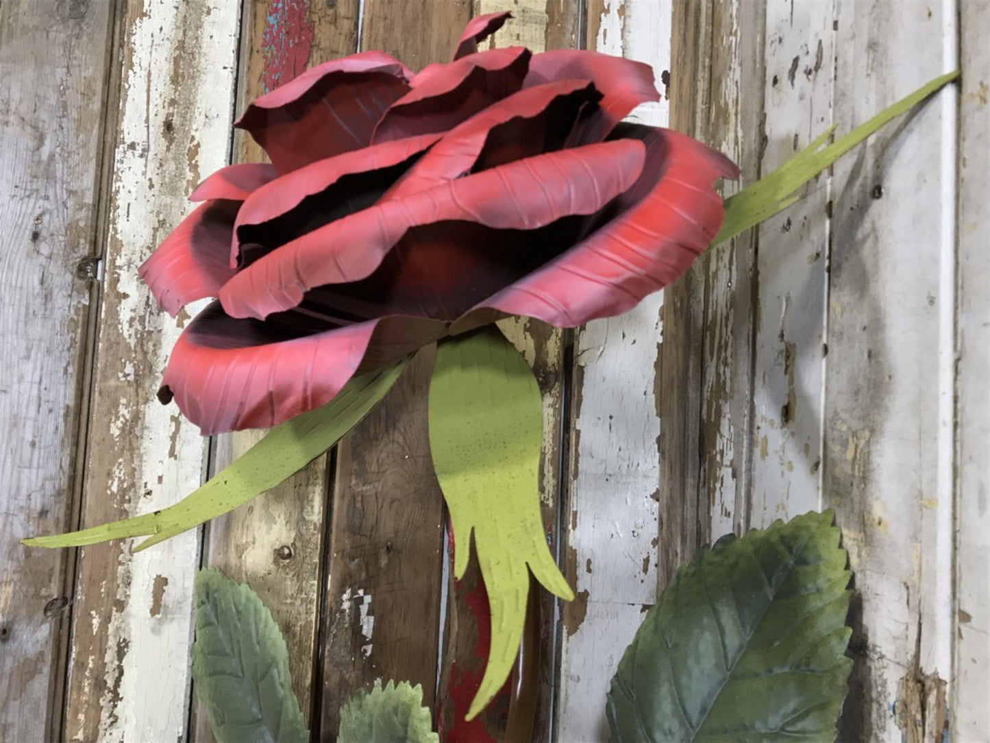 Large Metal Rose Garden Flower Decoration 180x70x50cm