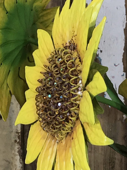 Metal Sunflower Flowers