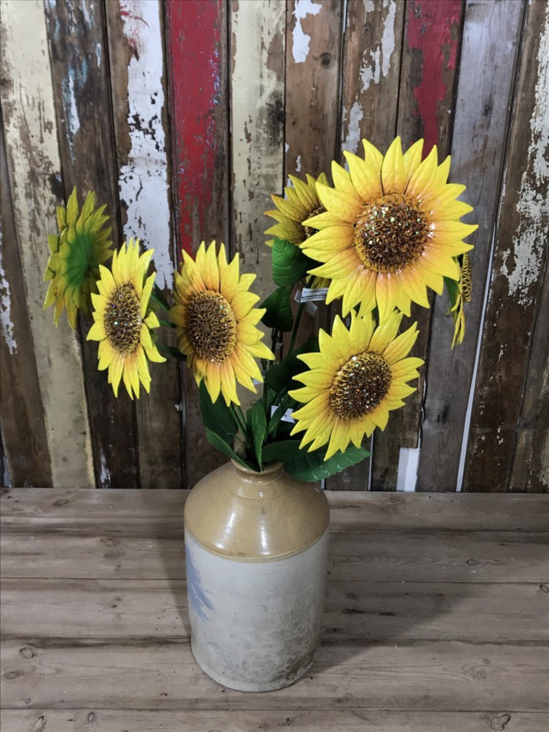 Metal Sunflower Flowers