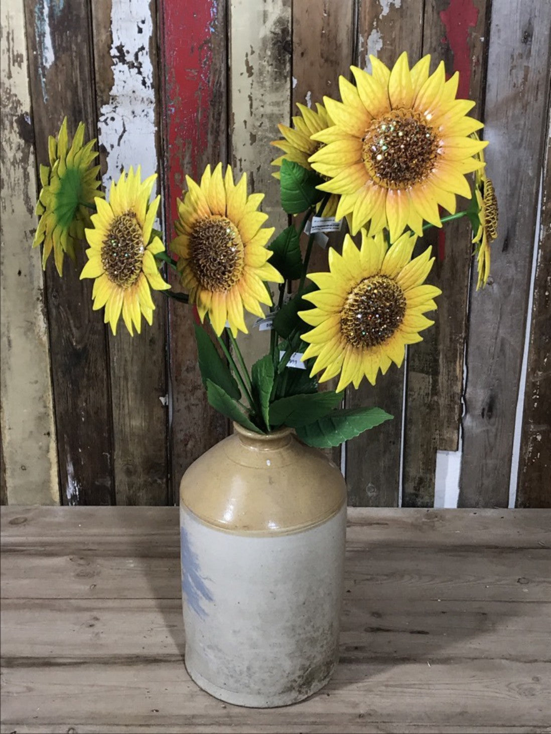 Metal Sunflower Flowers