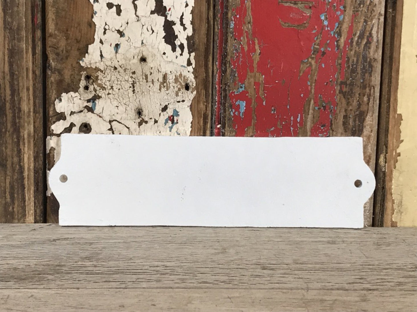 White With Black Text NO STUPID PEOPLE Wall Sign Cast Iron