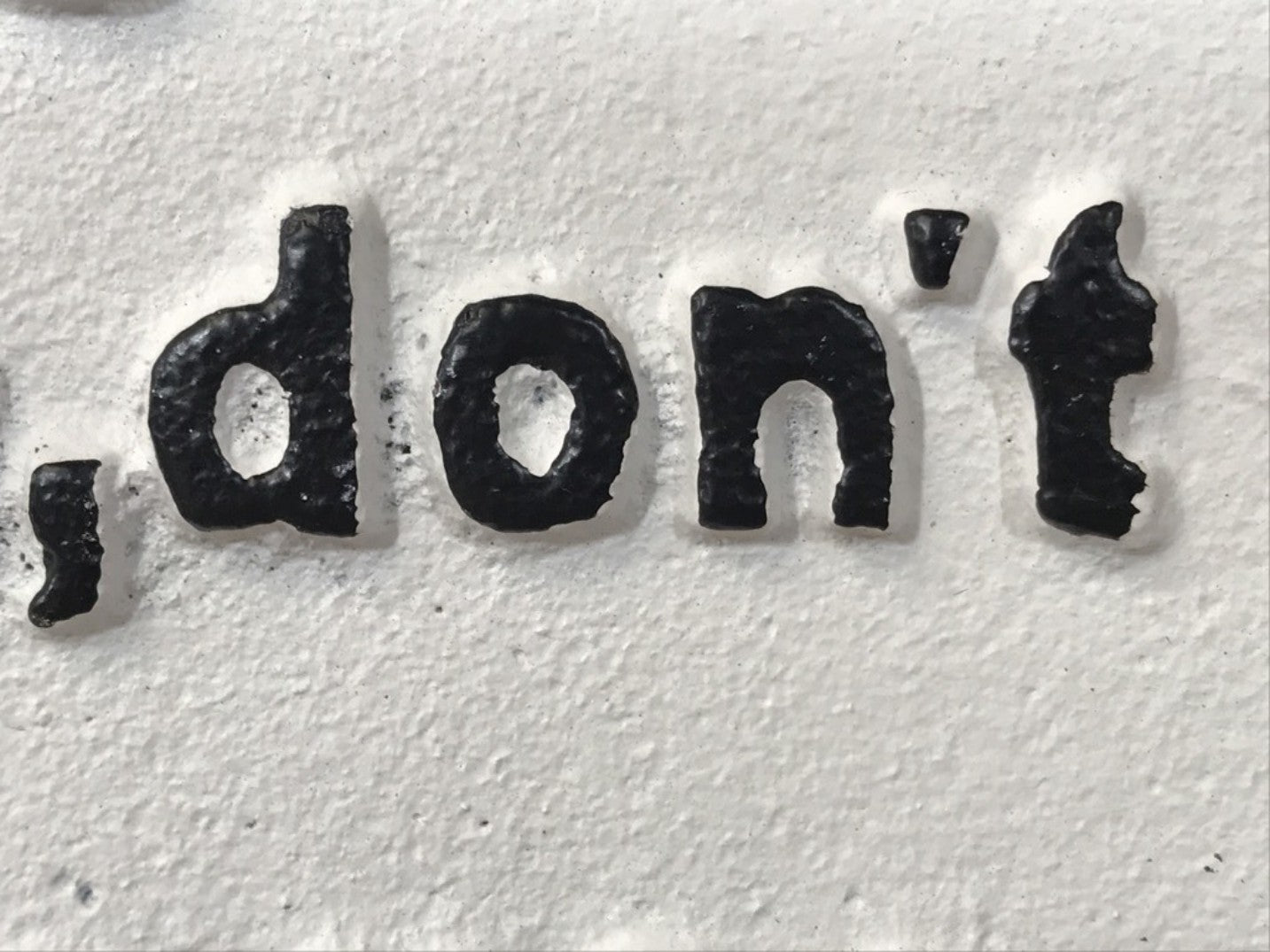 Toilet Wall Sign Cast Iron If you cant get it with a flush, dont be.....