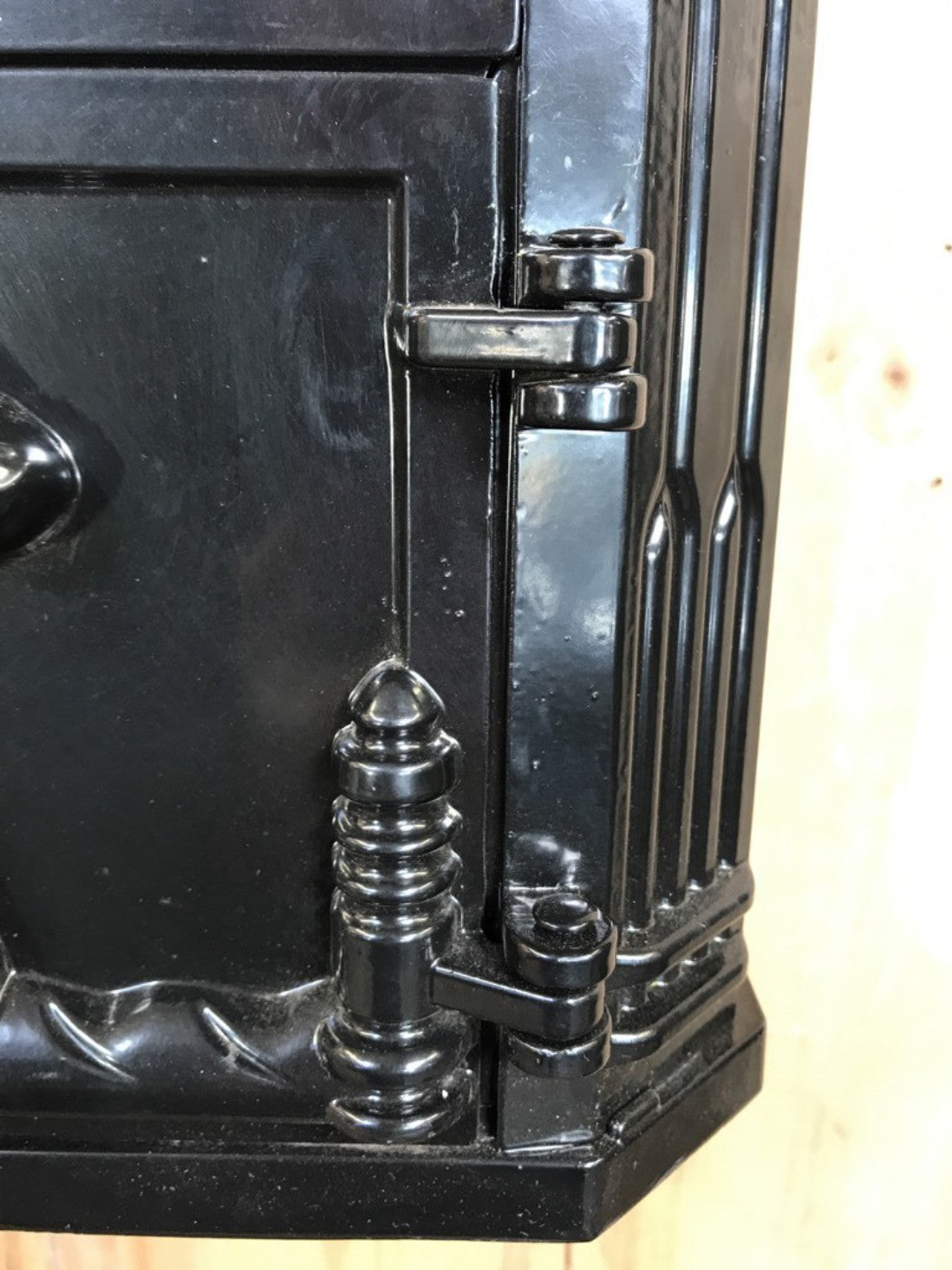 Black Cast Aluminium Horse Man Letter Wall Post Box