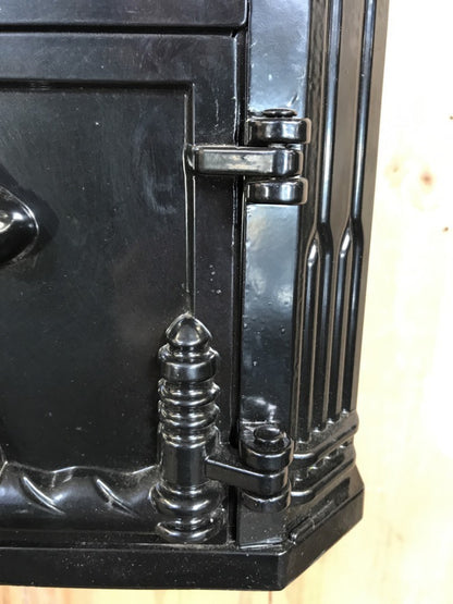 Black Cast Aluminium Horse Man Letter Wall Post Box