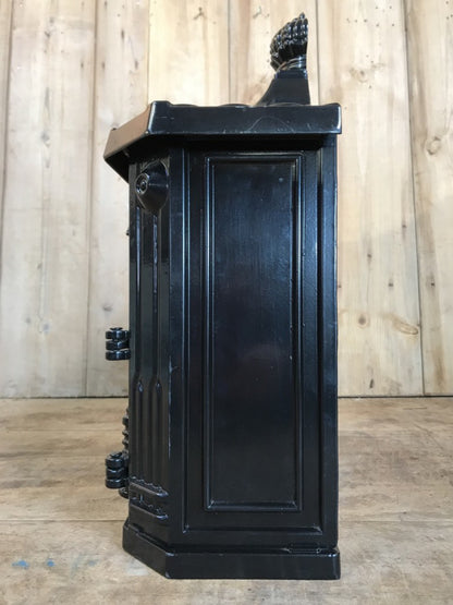 Black Cast Aluminium Horse Man Letter Wall Post Box