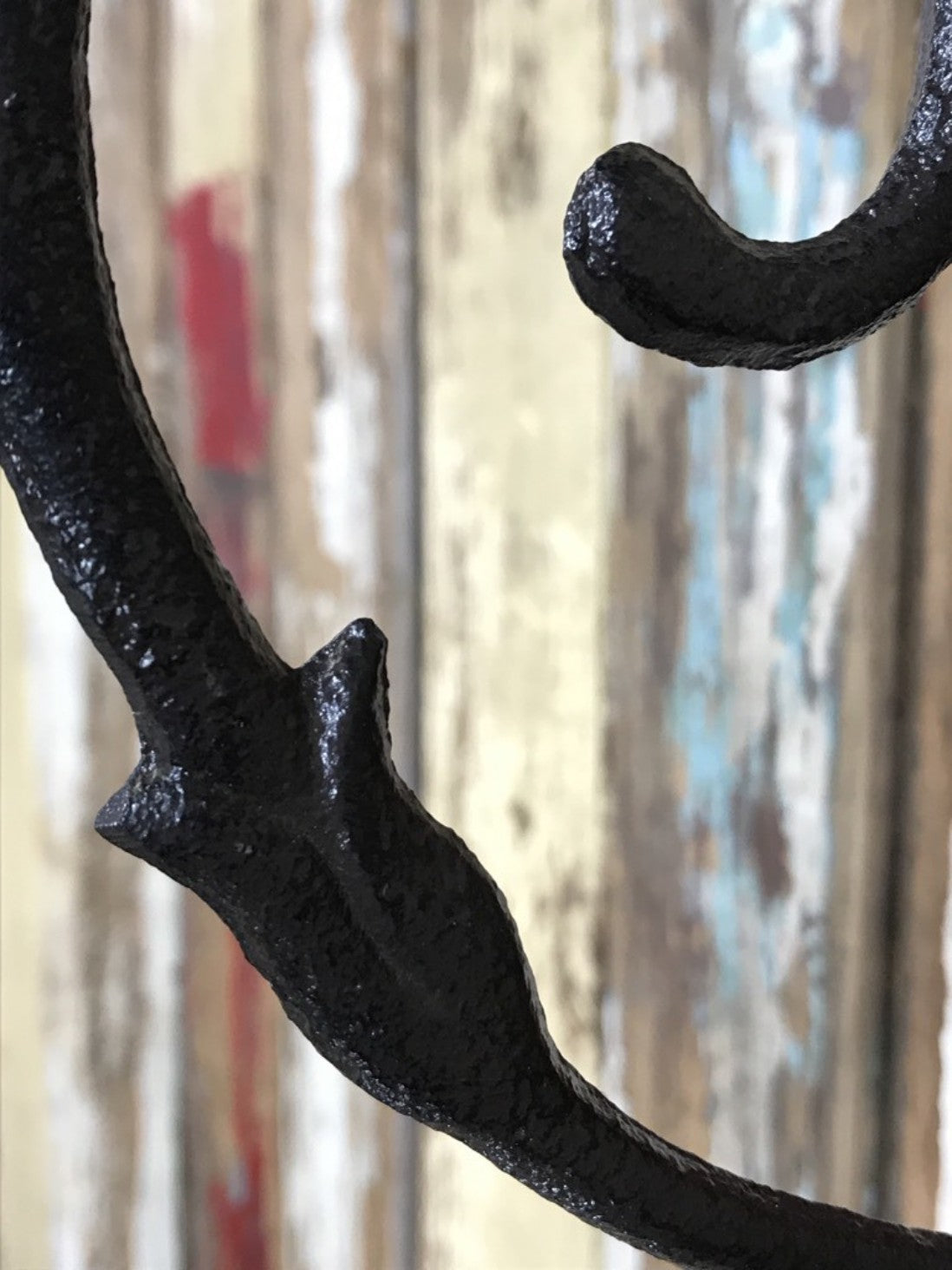 Ornate Single Cast Iron Shelf Wall Support Bracket 33cm By 23cm Brown