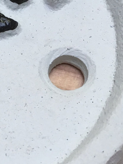 Cast Iron Sign PLEASE CLOSE THE GATE Farm Country Garden White