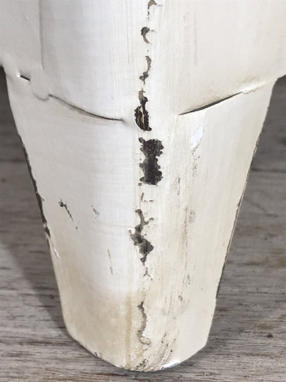 Industrial Free Standing 2' Distressed Metal Chest Of 14 Drawers Useful Cream