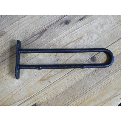 Cast Iron Brown Shelf Bracket Metal Single 3"H 1" W