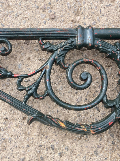 Heavy Cast Iron 76cm Corner Wall Light Lamp Bracket Large 4.2cm Spigot