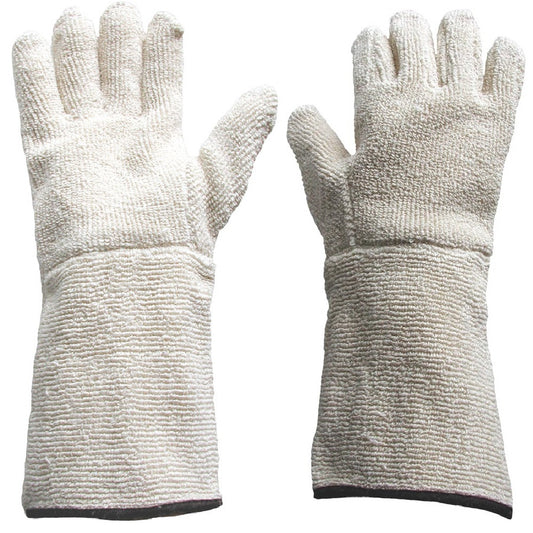 Pair Of SomerFire White Heat Fireplace Oven Gloves