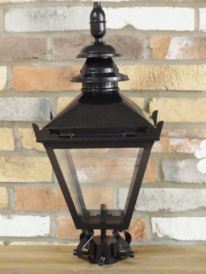Small Black Lantern Top 60cm High